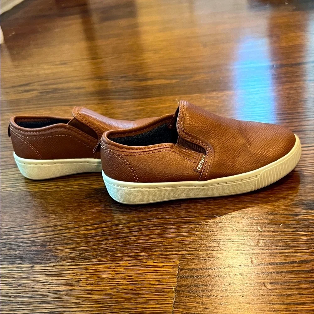 Carter's Brown Kids Moccasins